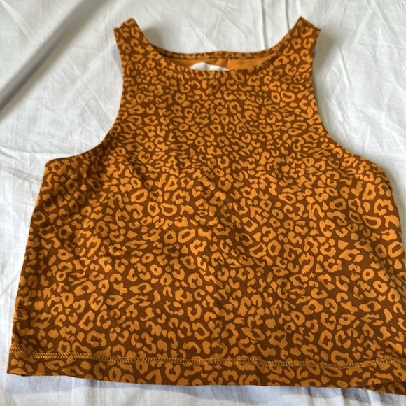 Lou & Grey Leopard Print Workout Set Leggings/Bralette XXS/XS - Picture 8 of 9